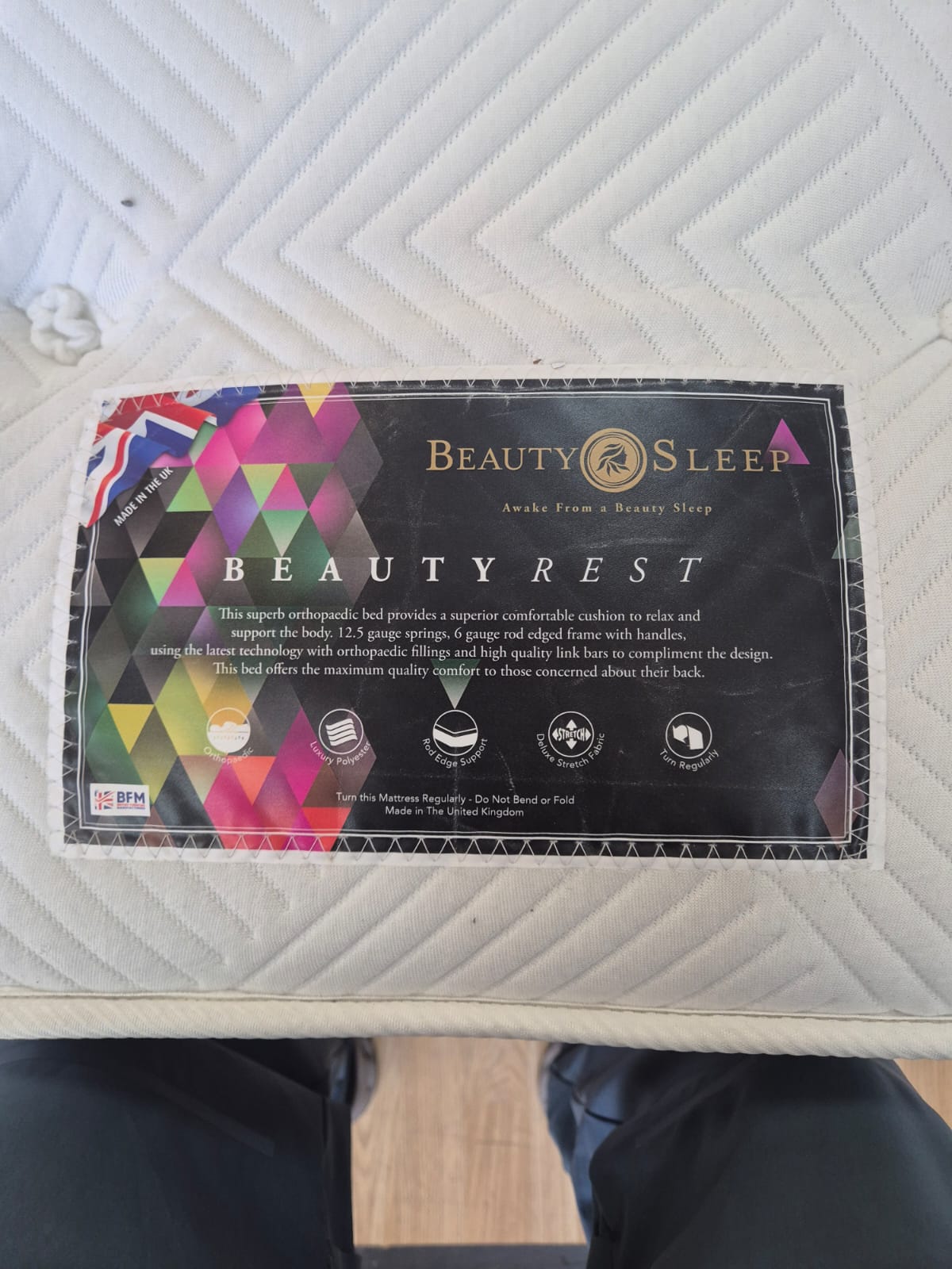 Buety rest 6ft superking Full set Bed
