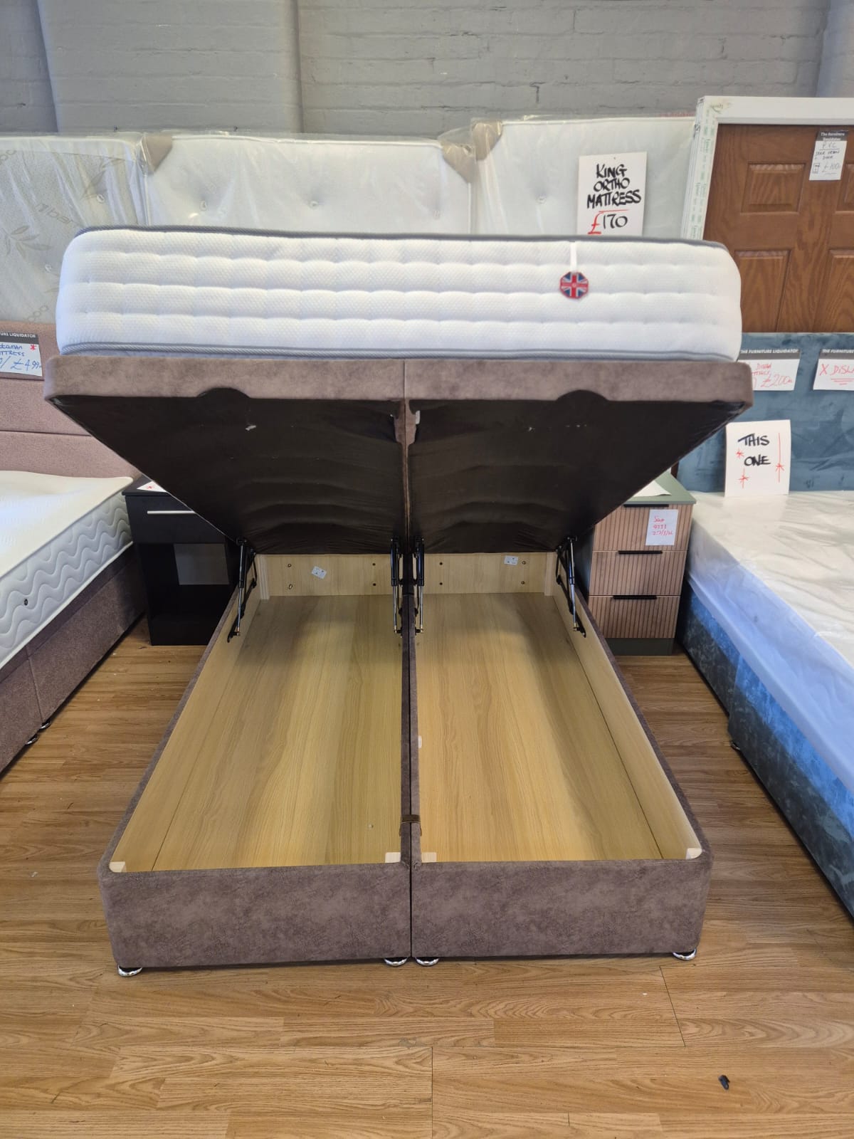 Platinum ottamon 6ft super king complete bed sets