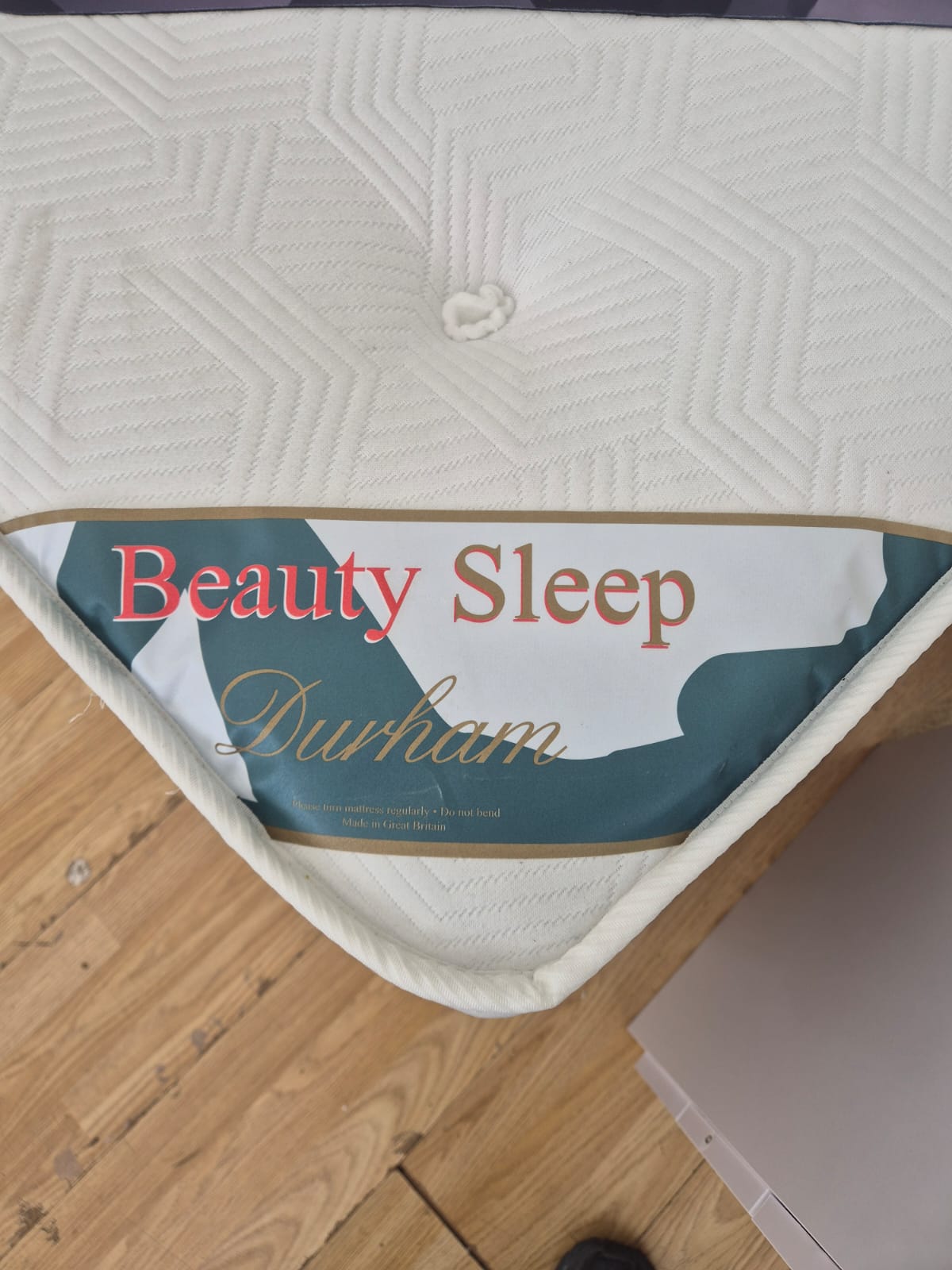 Durham ottamon 4ft small double complete bed set mattress